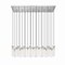 Z-Lite Beau Linear Chandelier, 23-Light, 18 In.W x 54 In.L x 12.75 In.H, Brushed Nickel/Clear 740P-23L-BN - alternate 5